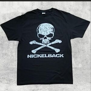 Nickelback 2024 Get Rollin’ Tour Graphic Tee Size Large Black Concert Merch